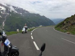 Juni 2018 Vespa Alp Days in Österreich